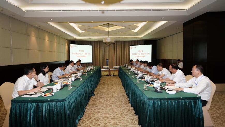 任丁董事长会见乐山市委副书记、市长张彤一行